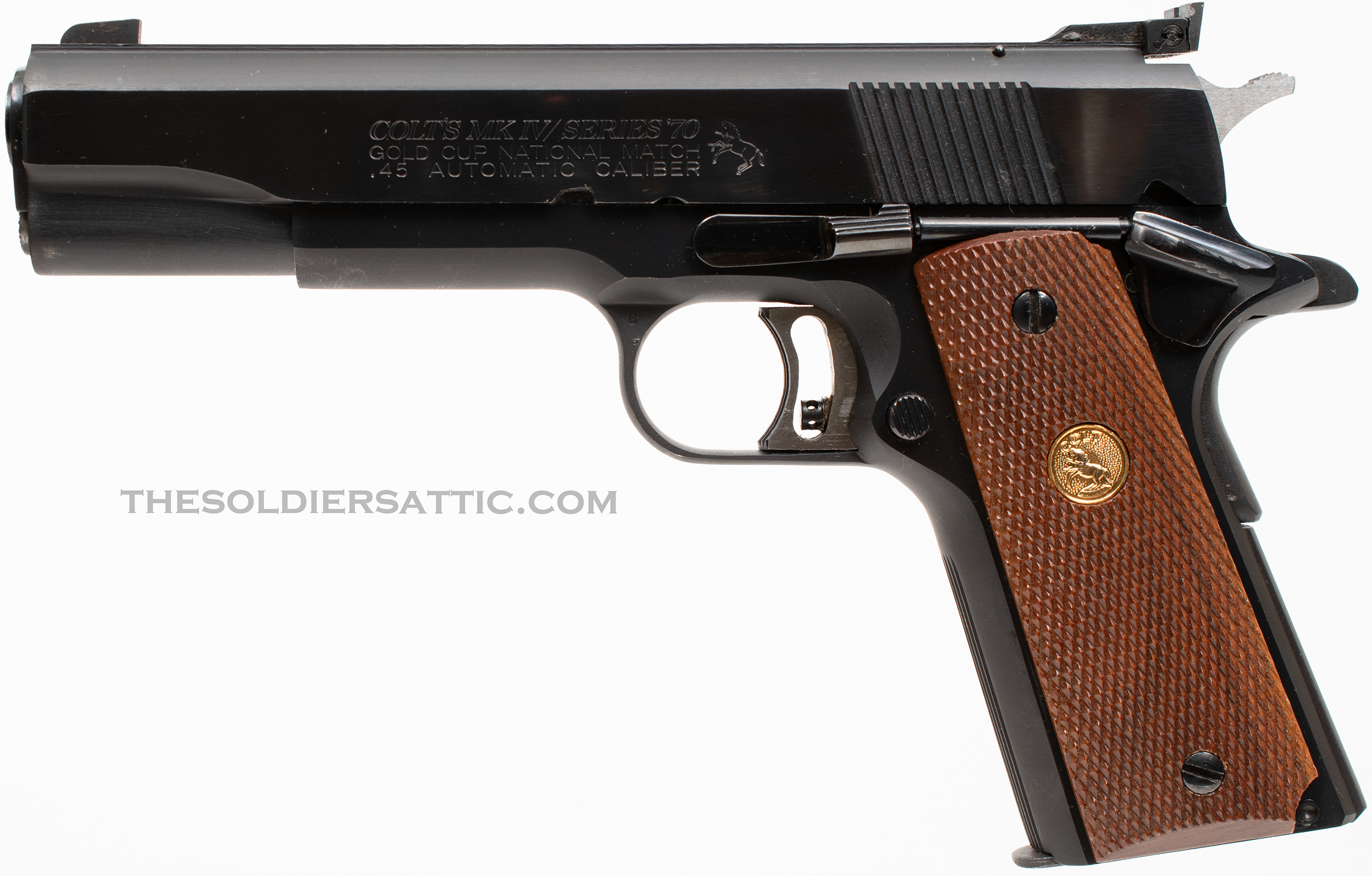 Colt MK IV Series 70 Gold Cup National Match Pistol w/box - The