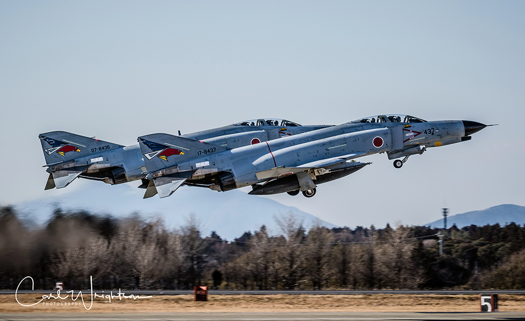 Phantoms in The Mist: This Photoshoot of the Last Samurai F-4s is