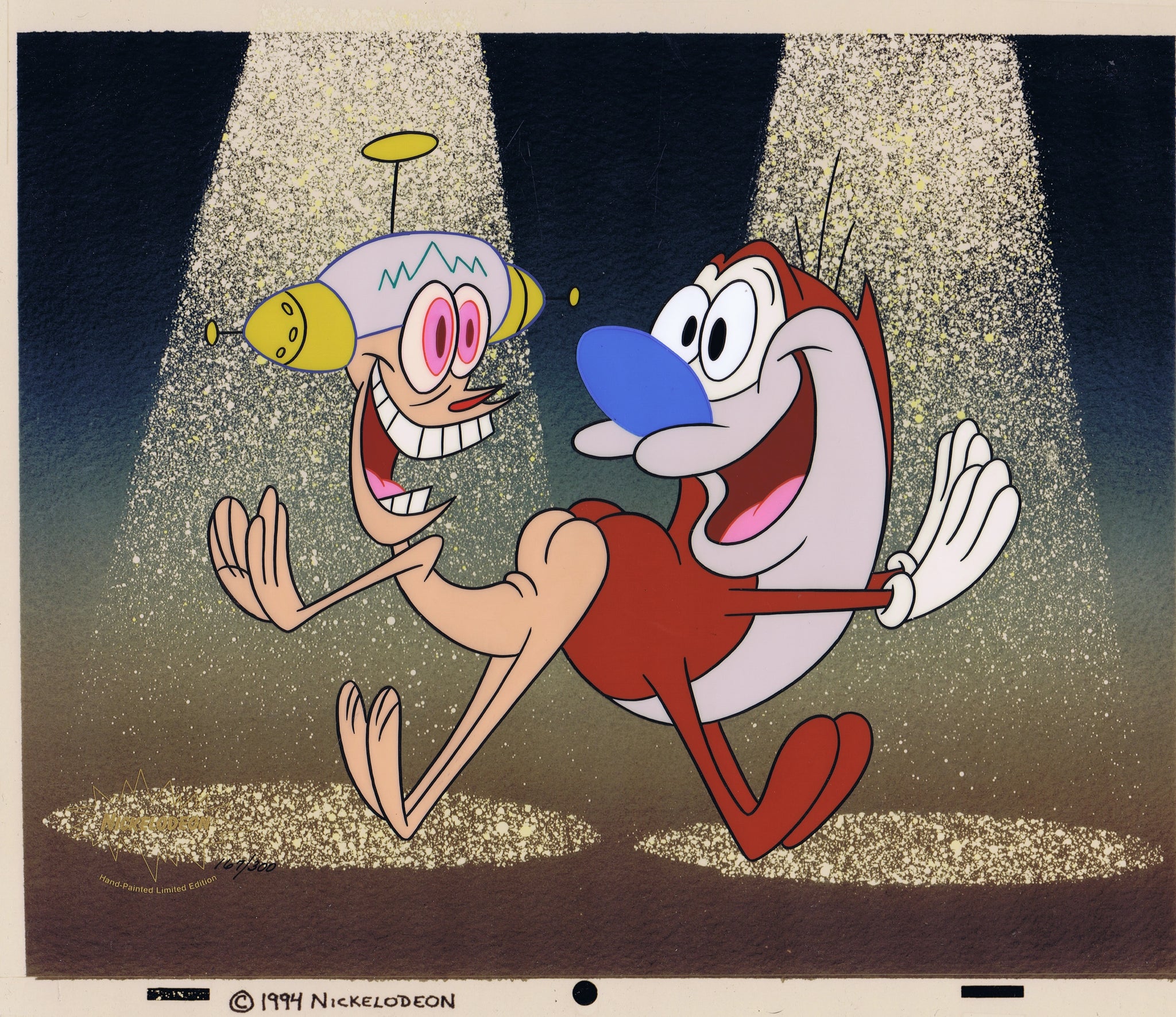 Ren and Stimpy Happy Happy Joy Joy Limited Edition Artists Proof