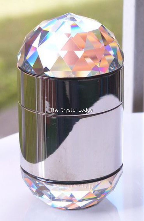 SWAROVSKI CIGARETTE LIGHTER - POLISHED RHODIUM v1 011009 - The