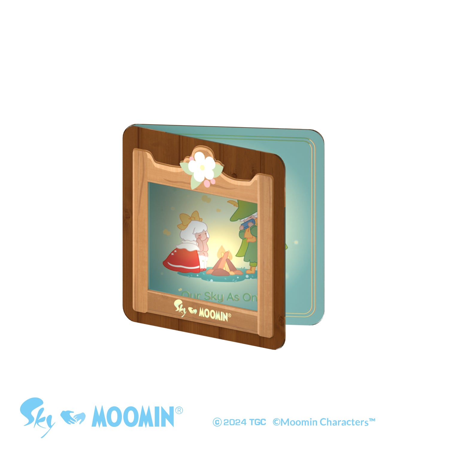 Sky x Moomin Photo Frame Postcard – thatskyshop