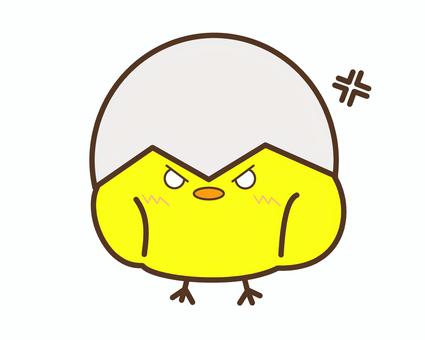 あいさつするひよこのアイコンに似ているイラスト素材｜無料イラスト