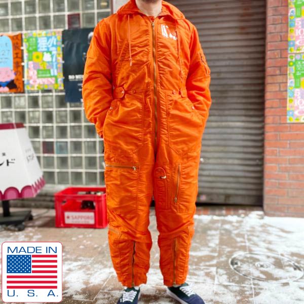MA-1と同世代！【アメリカの軍服】空軍防寒パイロットスーツCWU-1P（2