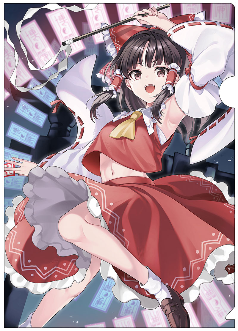 楽天市場】東方 クリアファイル博麗霊夢の通販