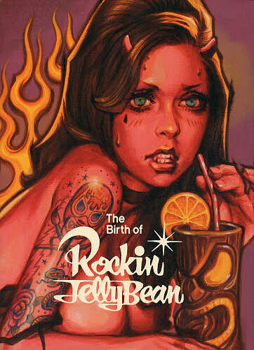 RJB/アート】FLAVORS x Rockin'Jelly Bean シルクスクリーンポスター
