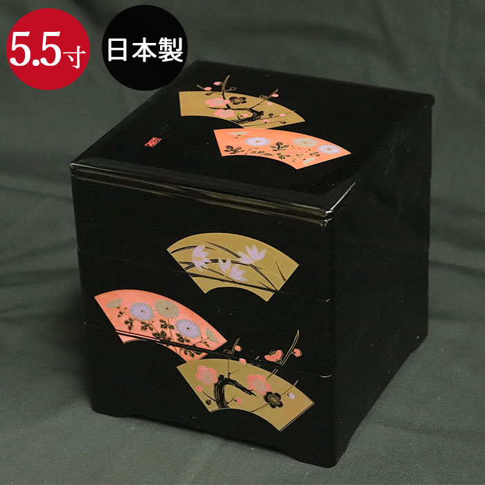楽天市場】3段 会津漆器 重箱の通販
