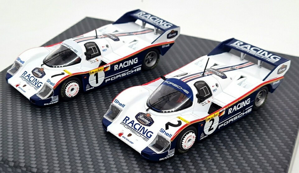 楽天市場】ミニチャンプス 1／18 ポルシェ 956 kの通販