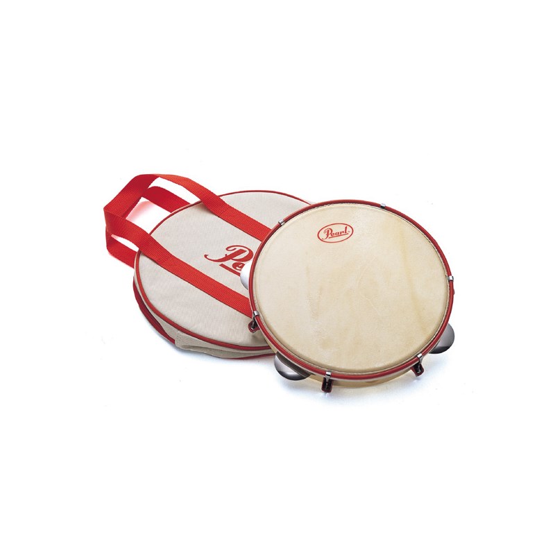☆Bauer PERCUSSIONパンデイロ 本皮 10インチ スペーサー入り Bauer