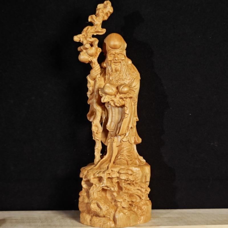 楽天市場】寿老人 彫刻の通販