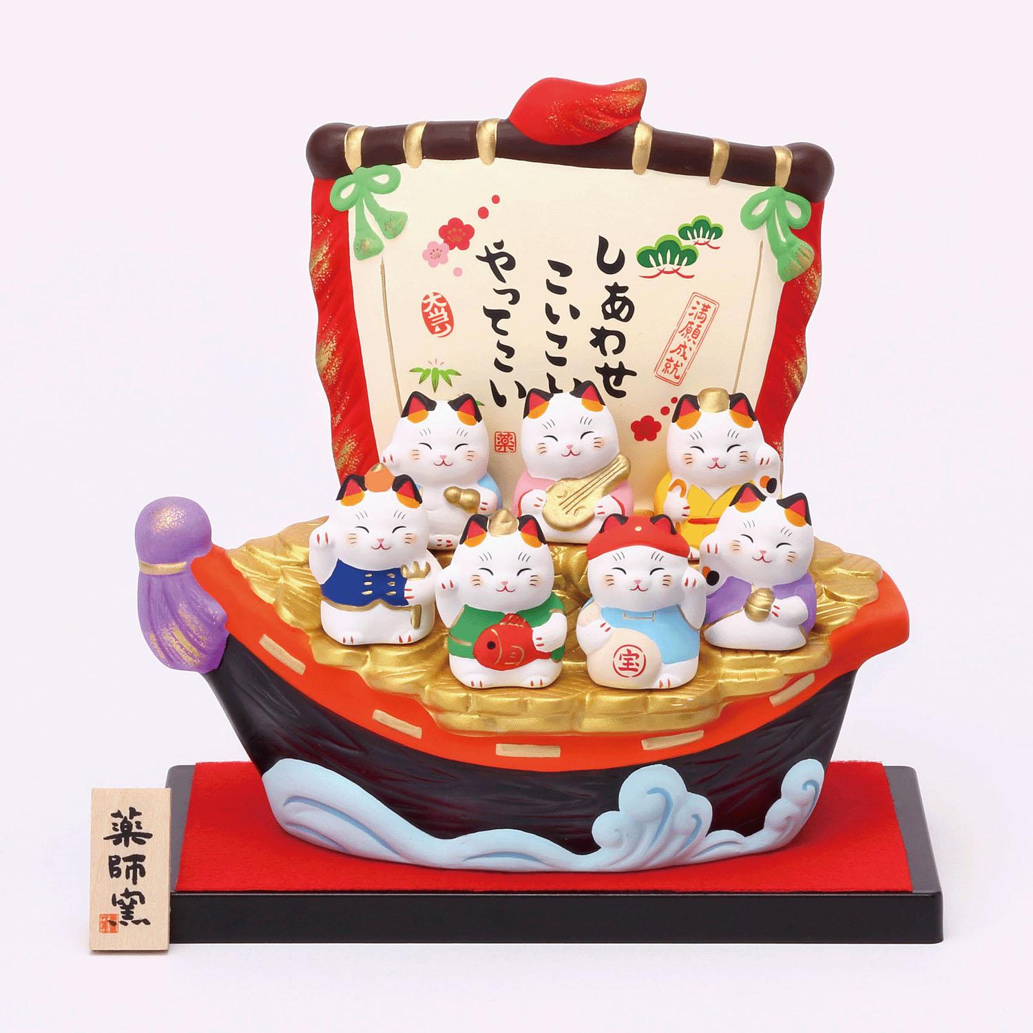 楽天市場】招き猫 七福神の通販