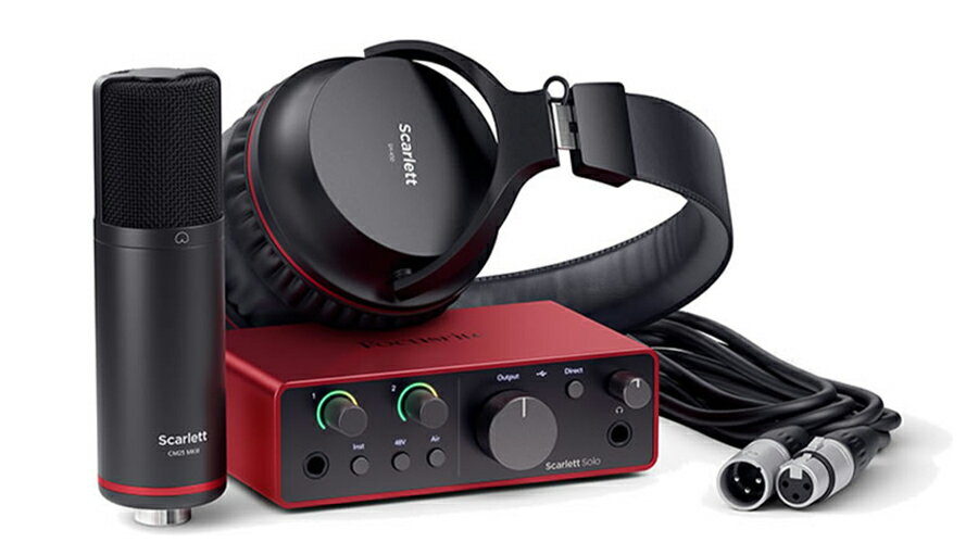 楽天市場】focusrite scarlett solo (3rd gen) usb audio interfaceの通販