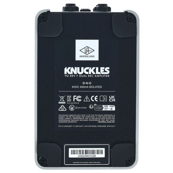 Universal Audio UAFX Knuckles – United States