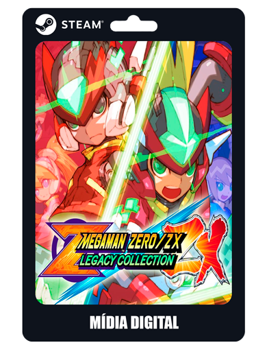 Jogo Mega Man Zero ZX Legacy Collection - ThunderKeys