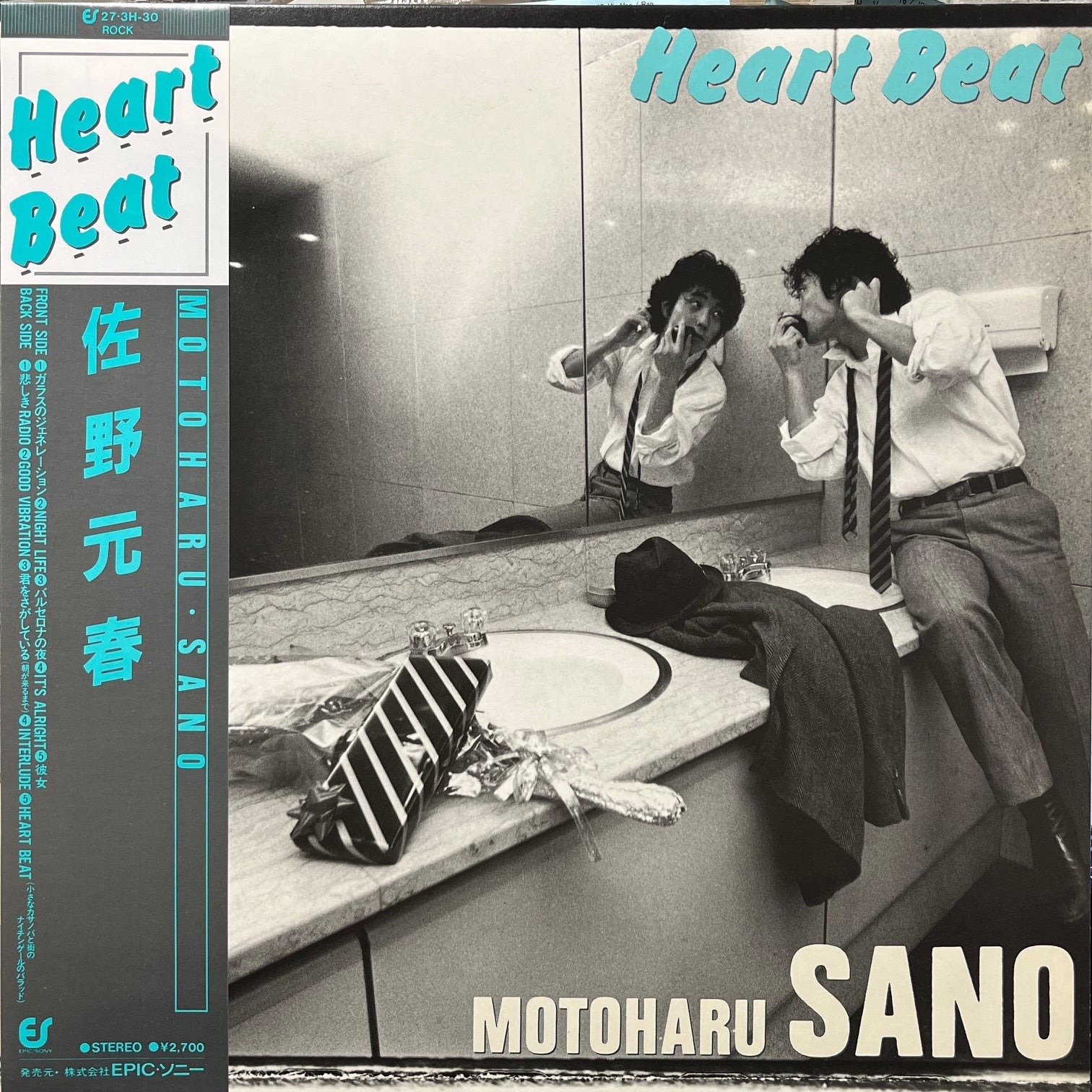 佐野元春 MOTOHARU SANO / Heart Beat (27-3H-30, LP)帯付 – TICRO MARKET