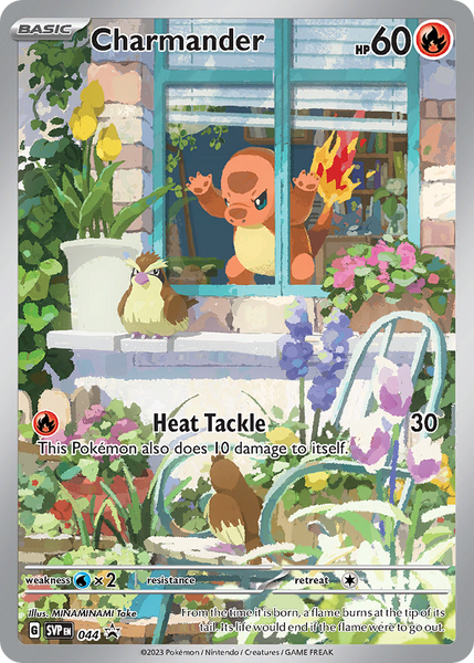 Charmander SVP EN 044 Pokemon Promo Card (SV Promo Series) — Titan