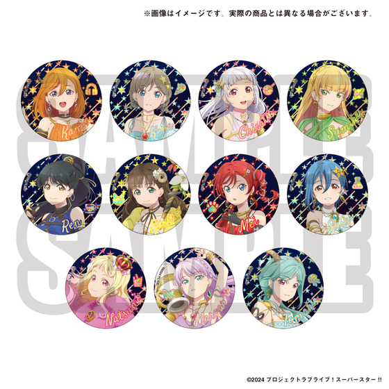 ラブライブ！スーパースター!! 結ヶ丘女子購買部 公式缶バッジ vol.5