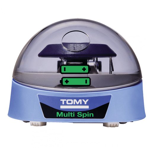 Multi Spin Battery-Powered Mini Centrifuge - TOMY