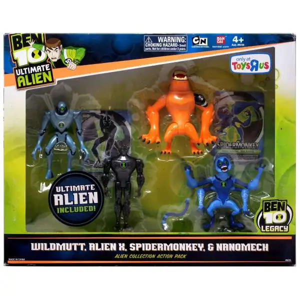 Ben 10 Ultimate Alien DVD Series Zombozo Ultra Ben 4 Action Figure