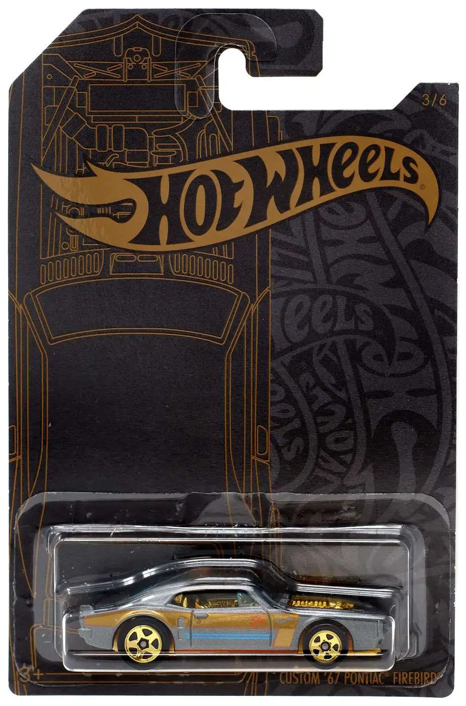 Hot Wheels Satin Chrome Custom 67 Pontiac Firebird 164 Diecast Car