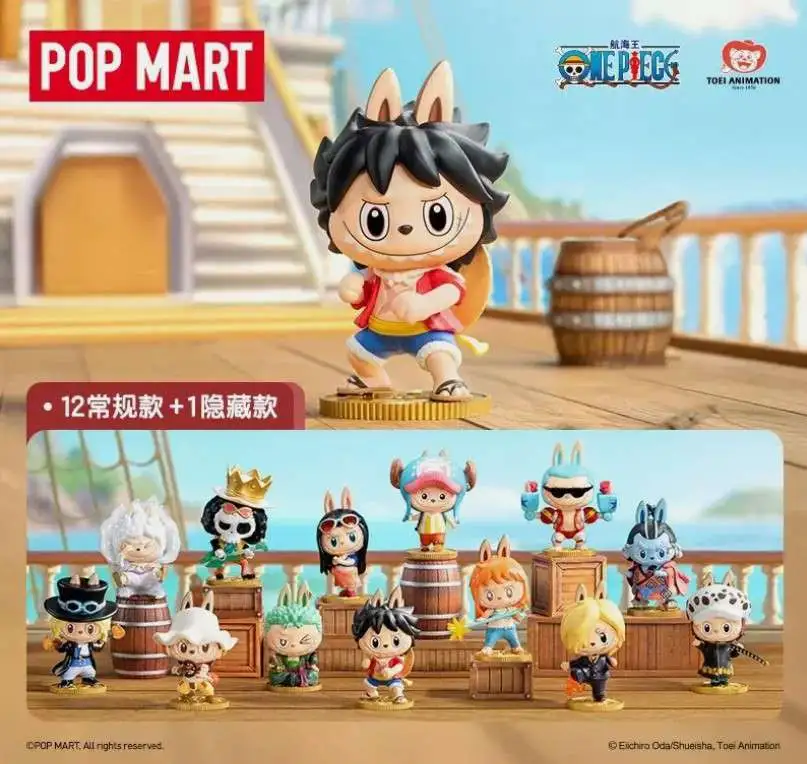 Labubu The Monsters x One Piece Mystery Box 12 Packs Pop Mart - ToyWiz