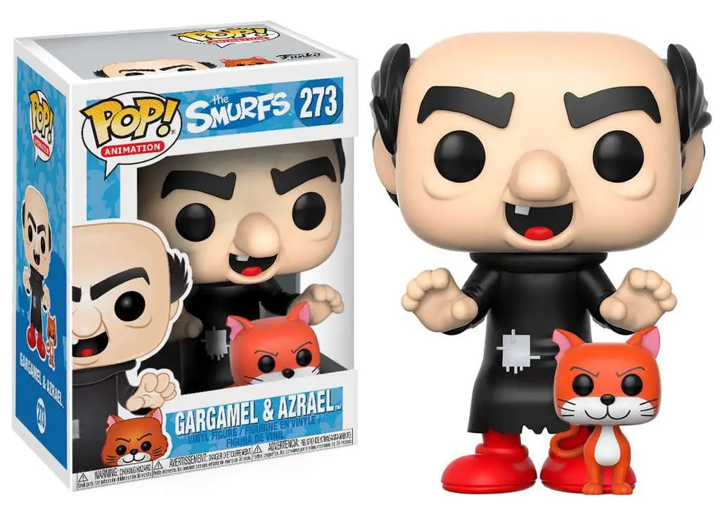 Funko Smurfs POP Animation Gargamel Vinyl Figure 273 With Azrael
