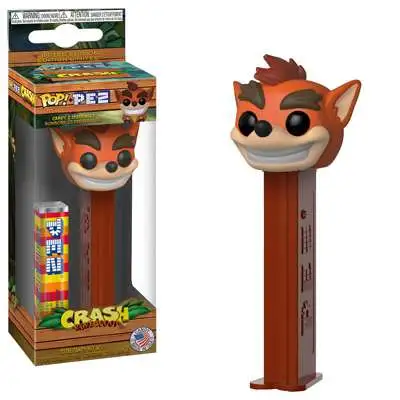 Funko POP PEZ Crash Bandicoot Candy Dispenser - ToyWiz