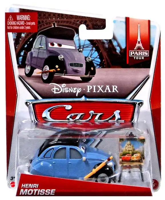 Disney Pixar Cars Paris Tour Henri Motisse 155 Diecast Car 77