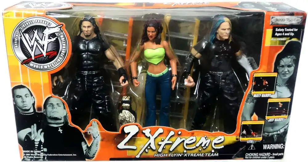 WWE Wrestling 2Xtreme High Flyin Xtreme Team Action Figure 3-Pack