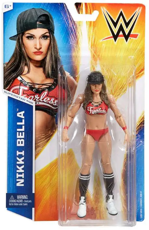 WWE Wrestling Series 52 Nikki Bella 6 Action Figure 46 Damaged