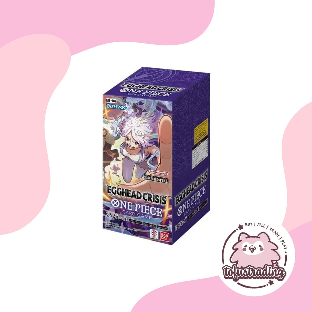 One Piece TCG JP: EGGHEAD CRISIS [EB-04] Booster Box (JAPANESE