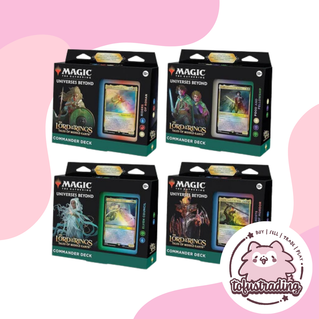 Magic the Gathering TCG: Lord of the Rings Commander Deck – Tofu's