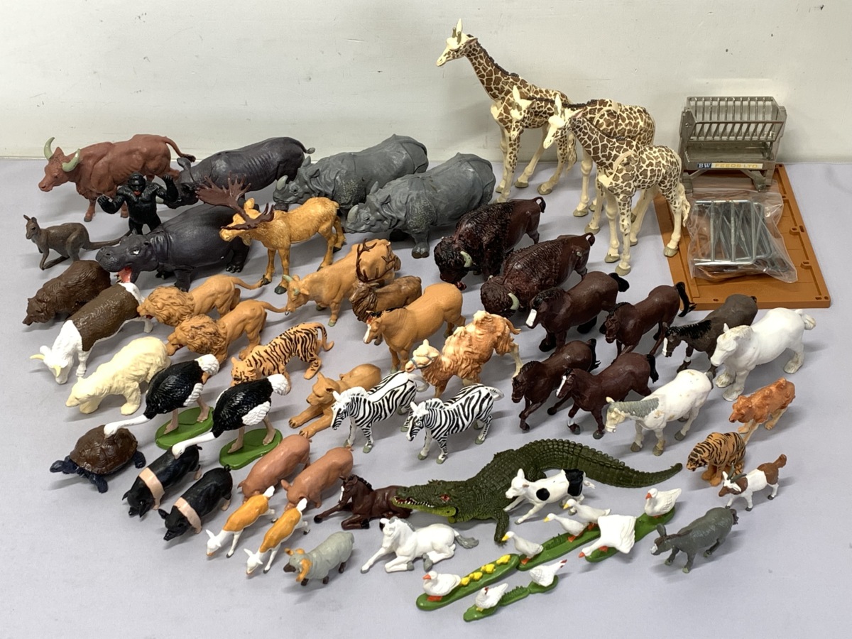BRITAINS ブリテン＜1970年代中心 55体＞動物フィギュアまとめて