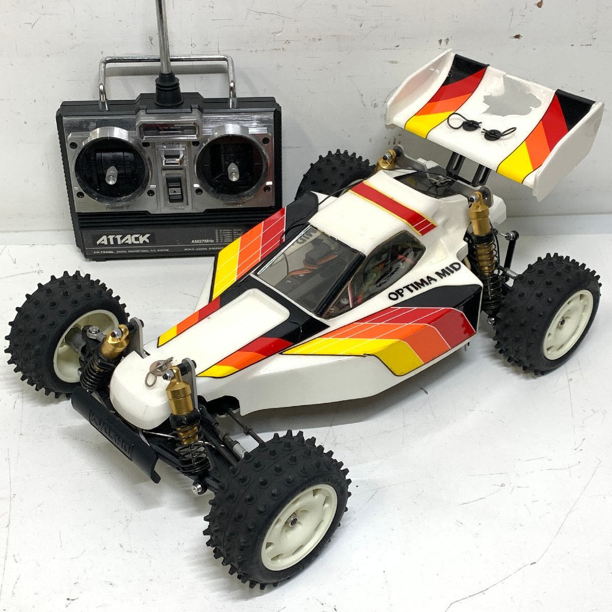 京商 OPTIMA MID KYOSHO オプティマ ミッド 4WD レーシングバギー