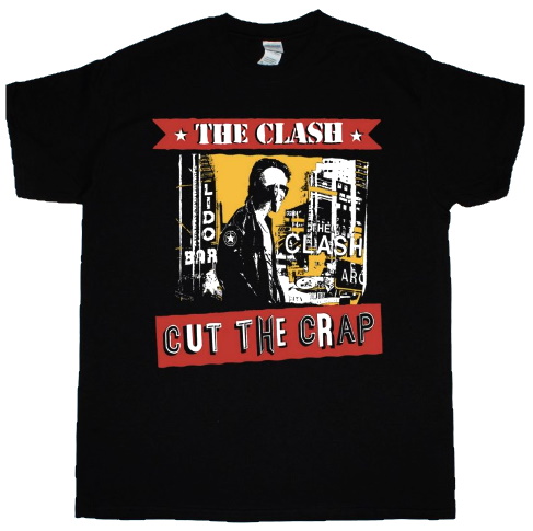 THE CLASH】ロックTシャツ メンズ バンドTシャツ メンズ THE CLASH CUT