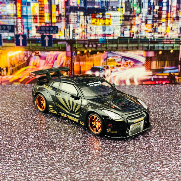 MINI GT 1/64 LB☆WORKS Nissan GTR R35 Type 1 Rear Wing ver 1+2