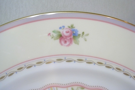 ノリタケ ROSE PATIO「ローズパティオ」 18cmケーキ皿セット - 土岐