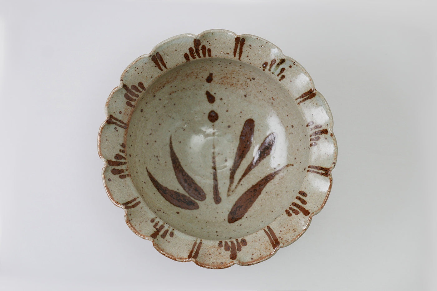 A 211 主菓子器 絵唐津 A 211 主菓子器 絵唐津 A 211 主菓子器 絵唐津