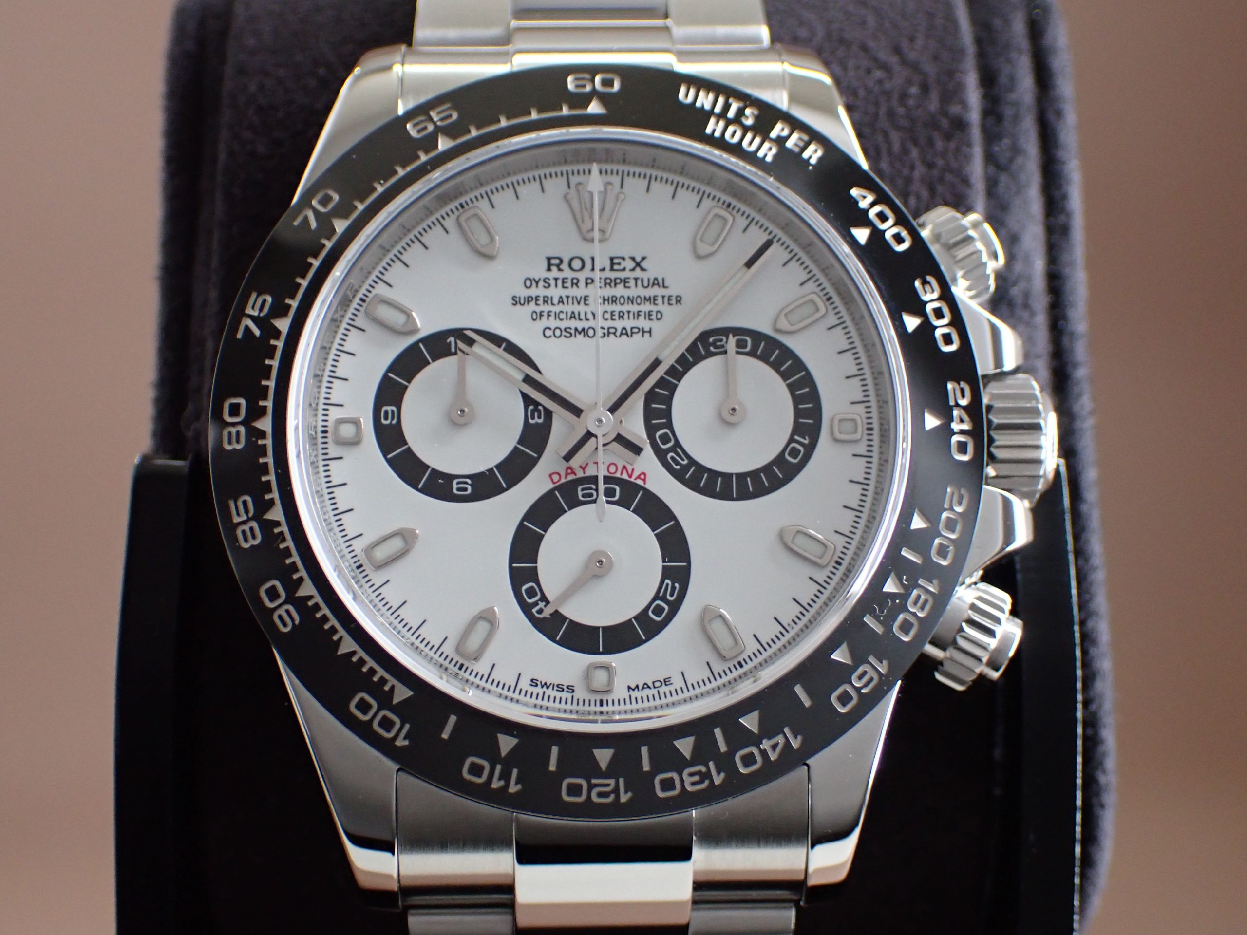 通称パンダが大人気 デイトナ Ref.116500LN ホワイト | ロレックス専門