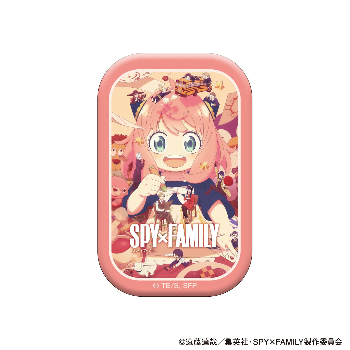 公式オンラインストアSPY×FAMILY スクエア缶バッジ Season 3メイン