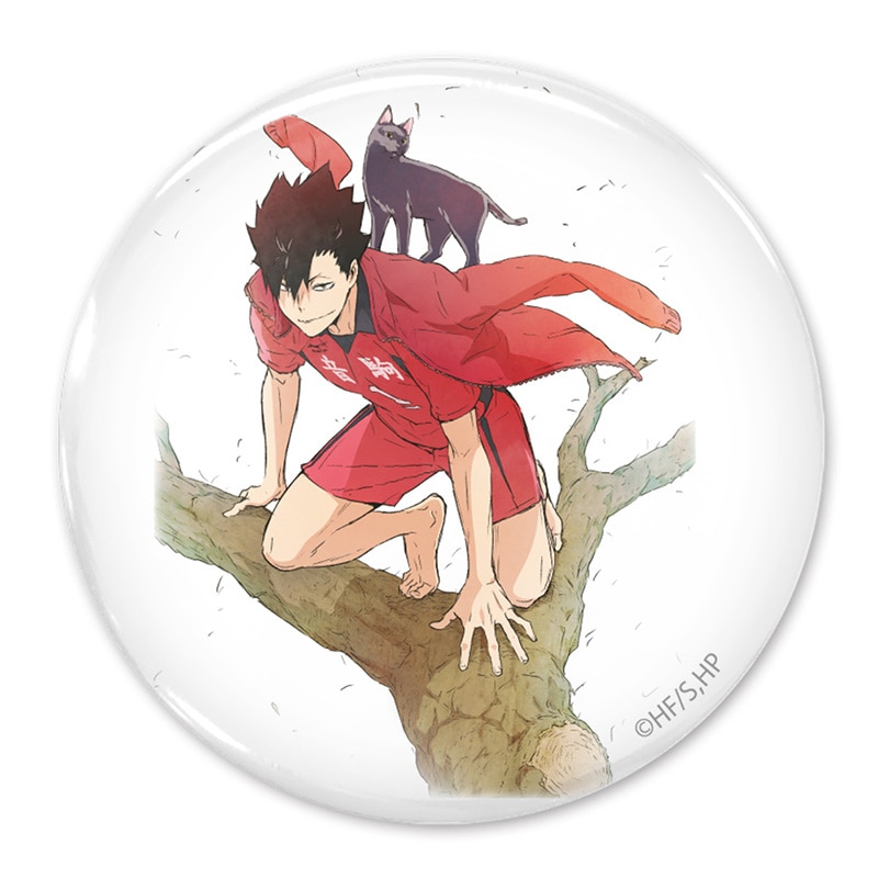 公式オンラインストアハイキュー!! 黒尾鉄朗 65mm缶バッジ Ver.2.0
