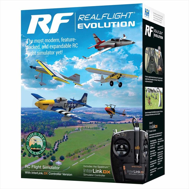 RealFlight Evolution(コントローラー・日本語説明書付)