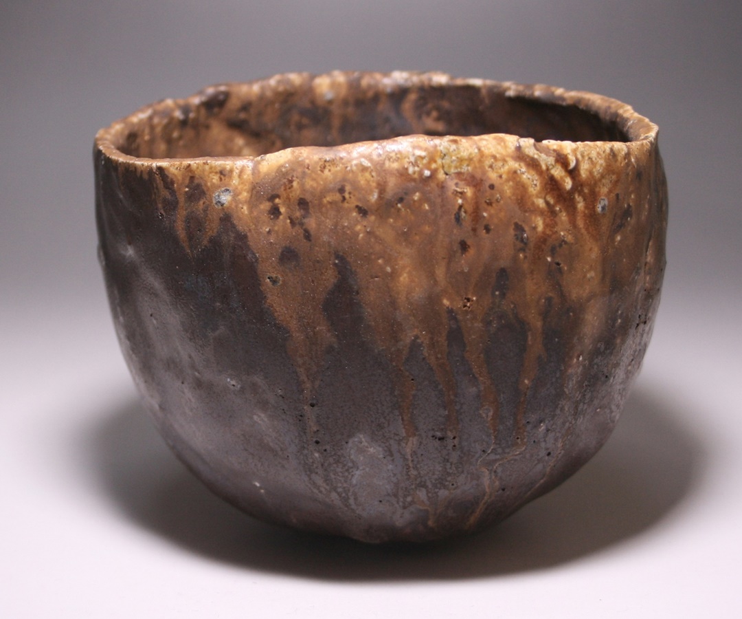 森本良信 作 「三島茶碗」 ～備前焼専門卸小売店 川口陶楽苑～