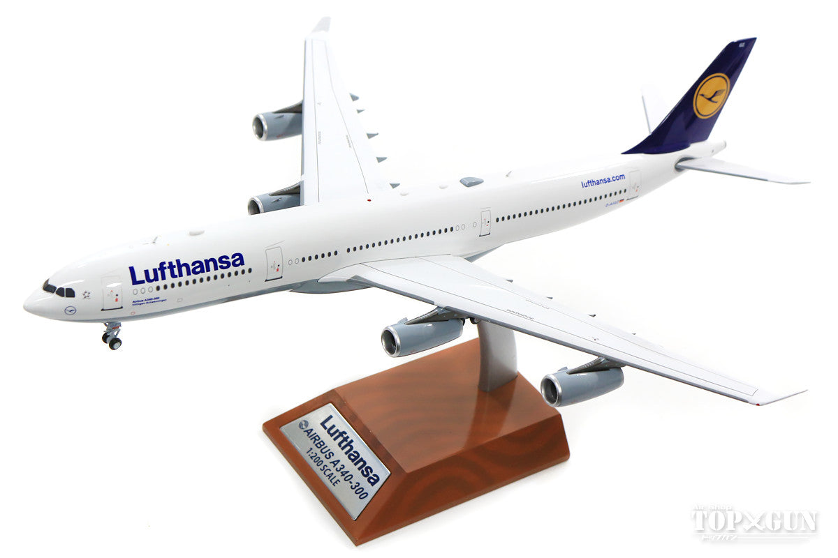 JFox Models A340-300 ルフトハンザドイツ航空（スタンド付属） D-AIGZ