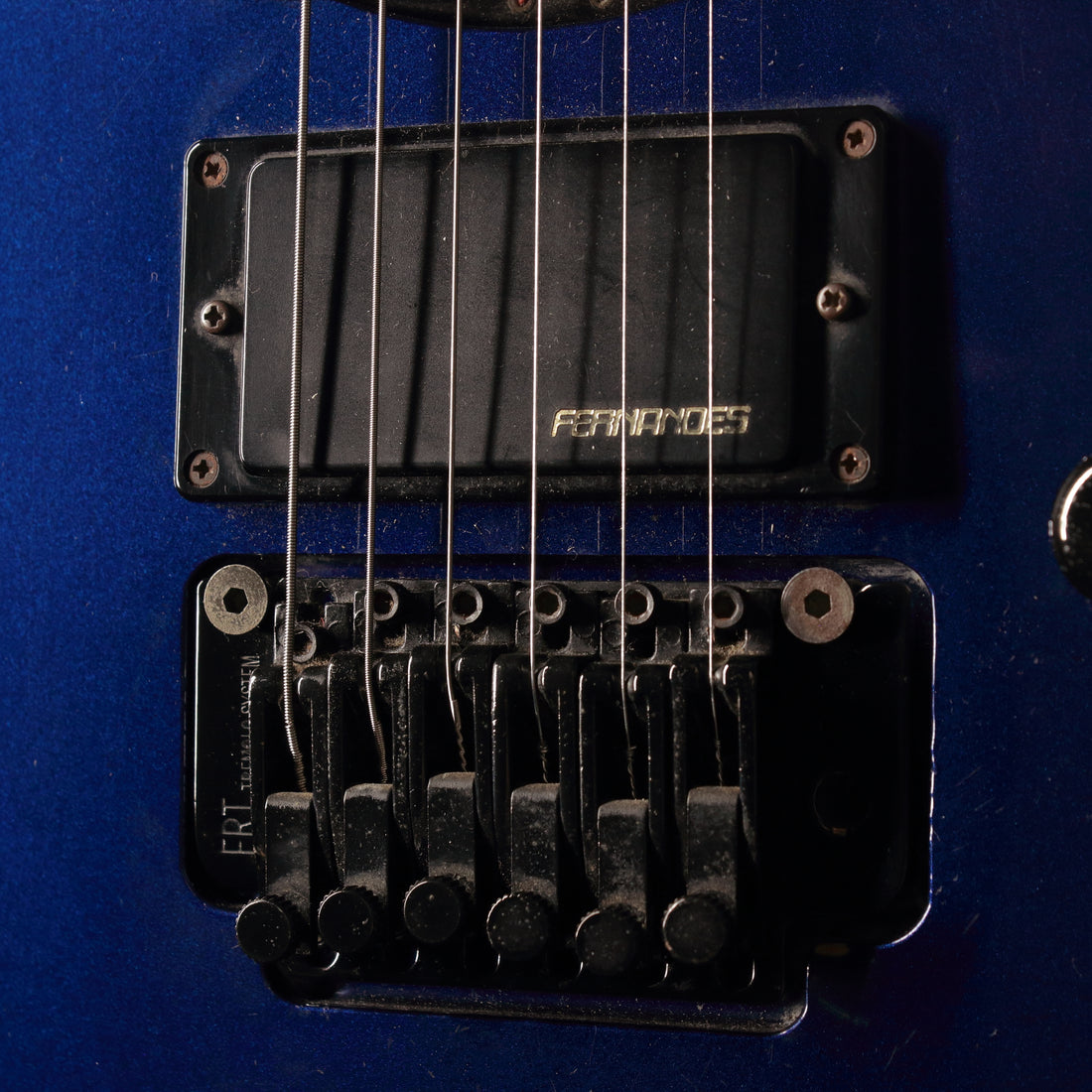 Fernandes FR-55 Revolver Metallic Blue 1991 – Topshelf Instruments