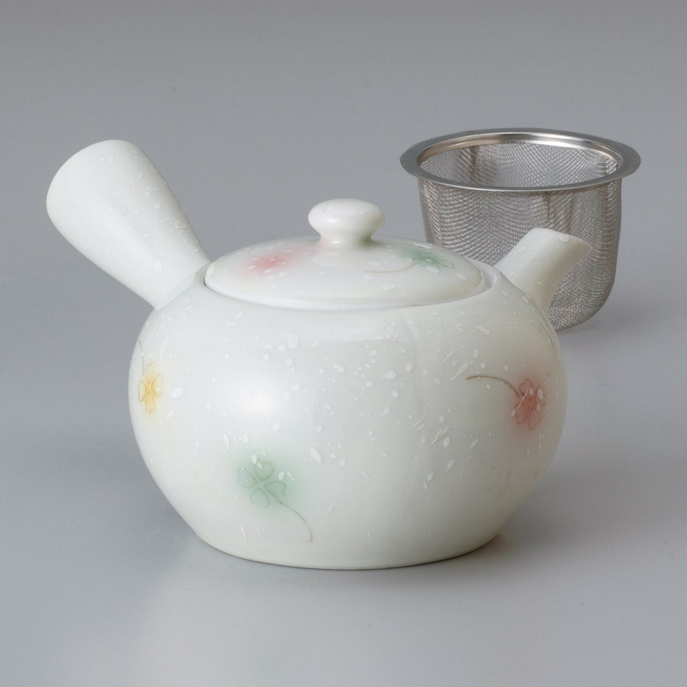 クローバー急須(アミ付) 品番:57925-671 | 陶里(TORI)-業務用食器カタログ