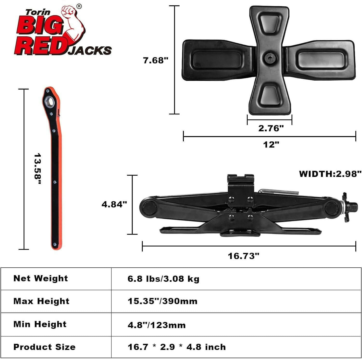 BIG RED Scissor Jack
