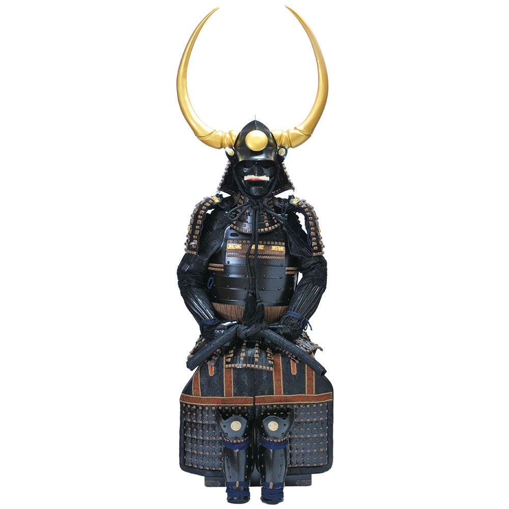 Momo-nari Dai-wakitate Kabuto Nimaido Gusoku Yoroi Armor — Tozando
