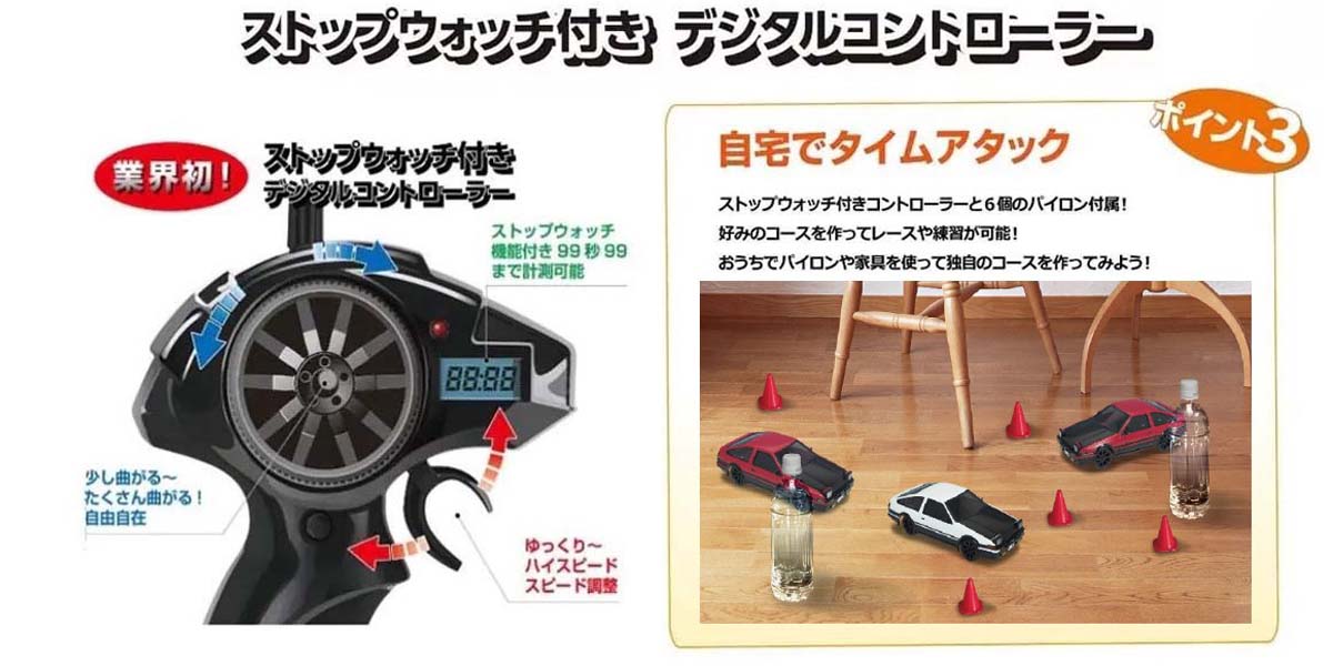 ラジオコントロール First MINI-Z トヨタ スプリンタートレノ AE86