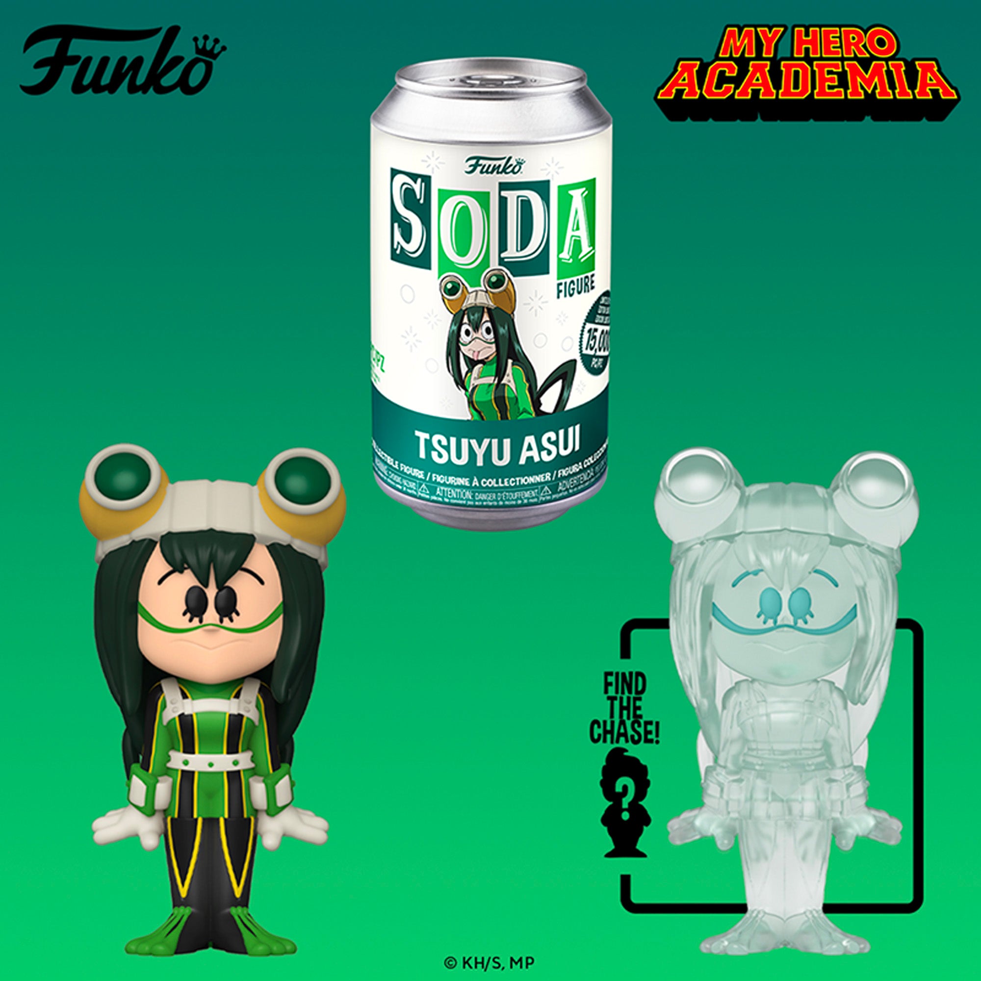 Funko Vinyl SODA: My Hero Academia - Tsuyu Asui 15,000 Limited