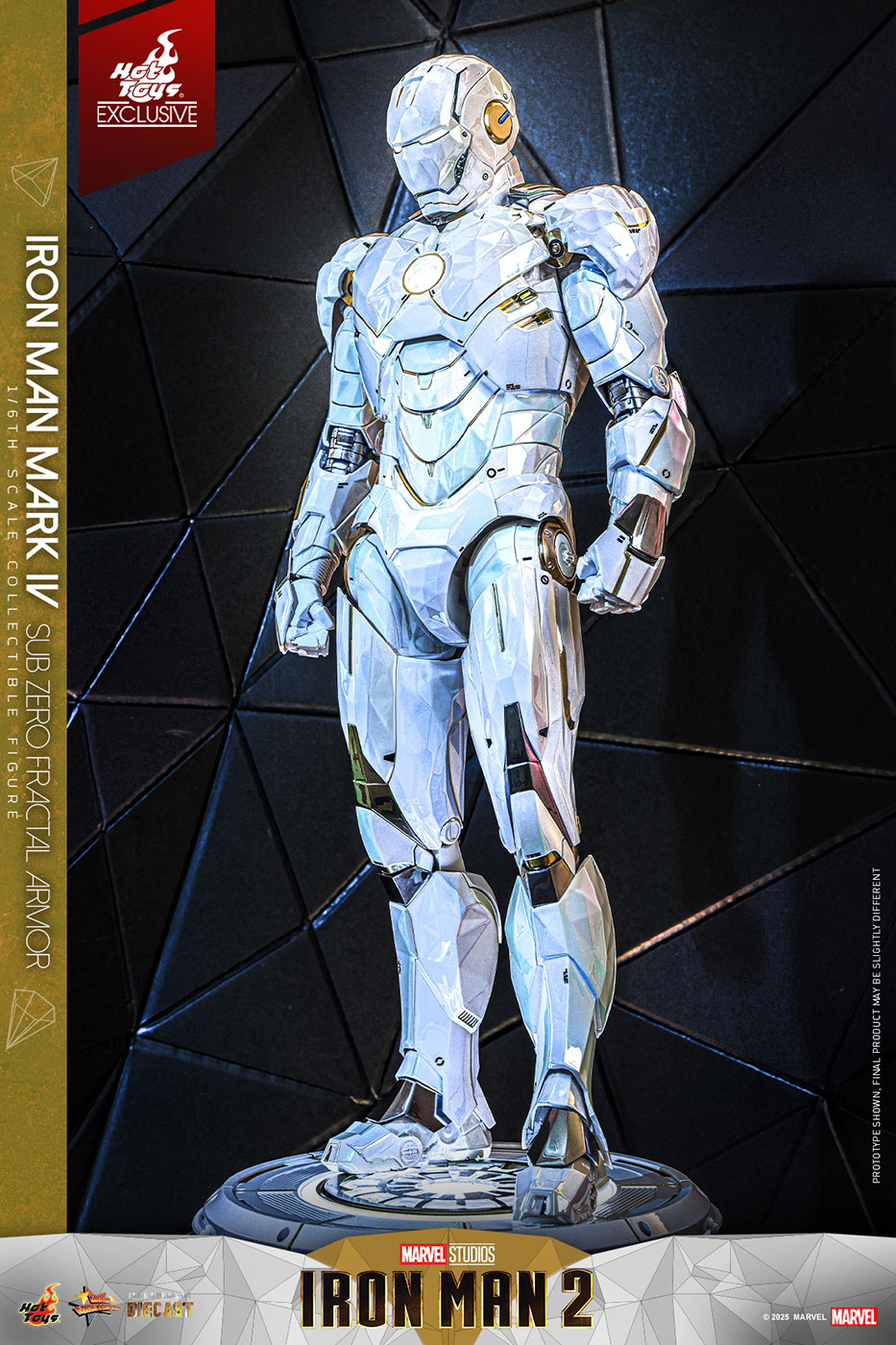 ムービー・マスターピース DIECAST アイアンマン・マーク4（ホワイト